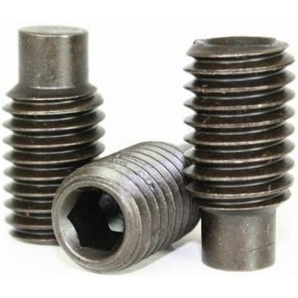 Newport Fasteners Socket Set Screws, Full Dog Point, DIN 915, M8-1.25x30mm, Alloy Steel 14.9 - 45H, 100PK 145770-100